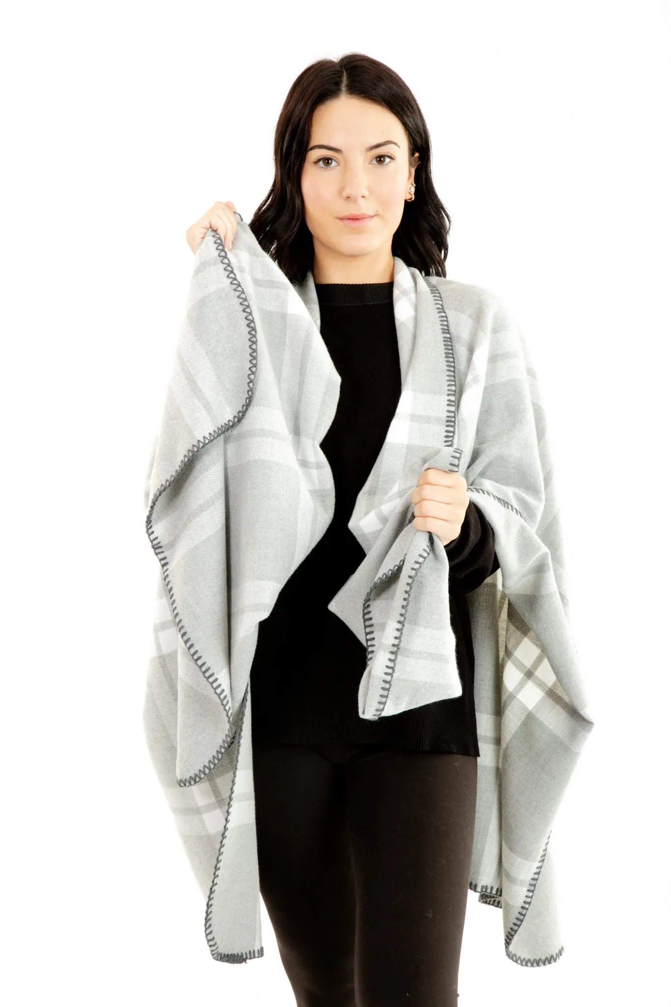 Lucille - Poncho Scarf sold by Just Cozy product image thumbnail 5