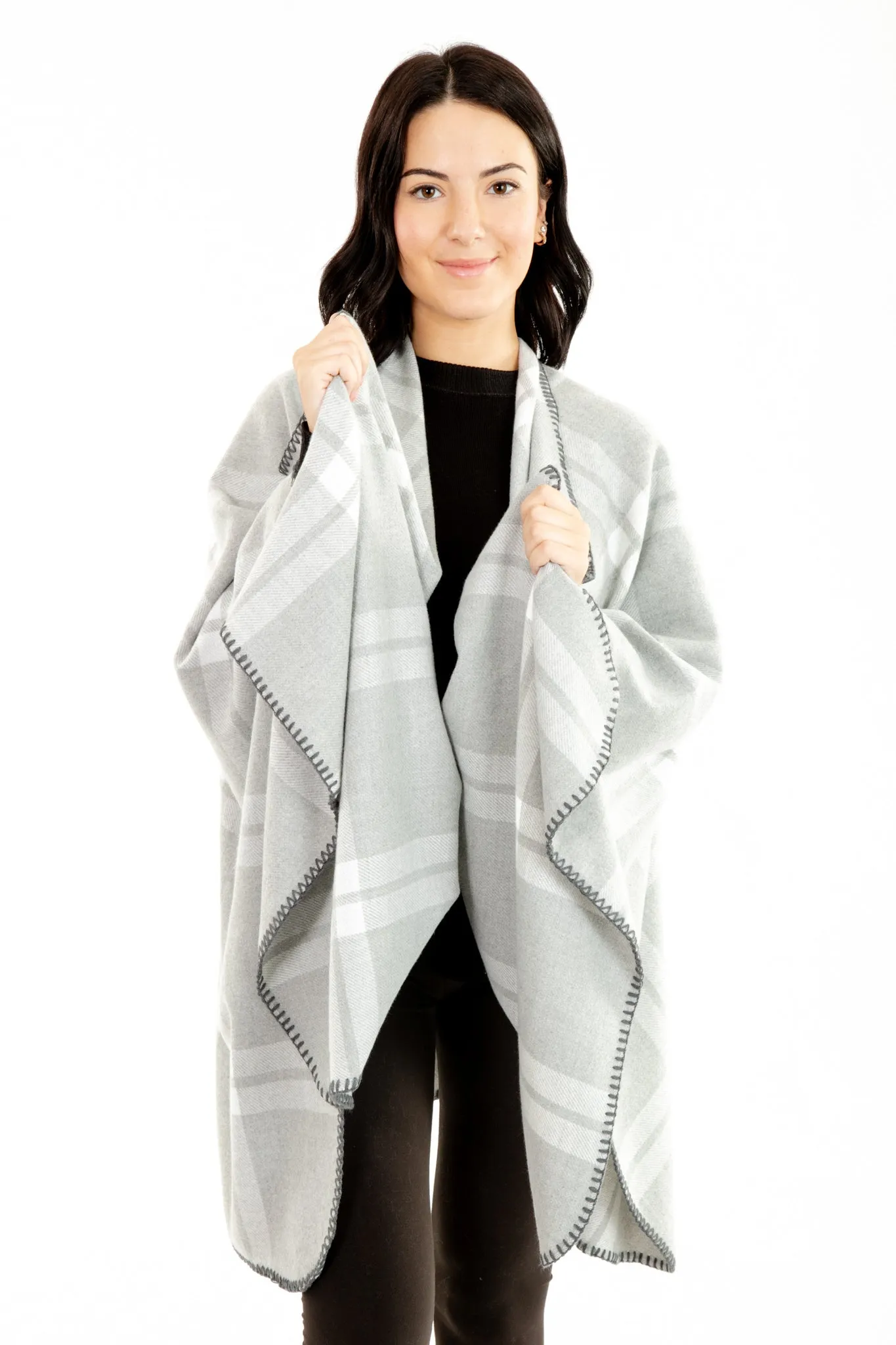 Lucille - Poncho Scarf sold by Just Cozy