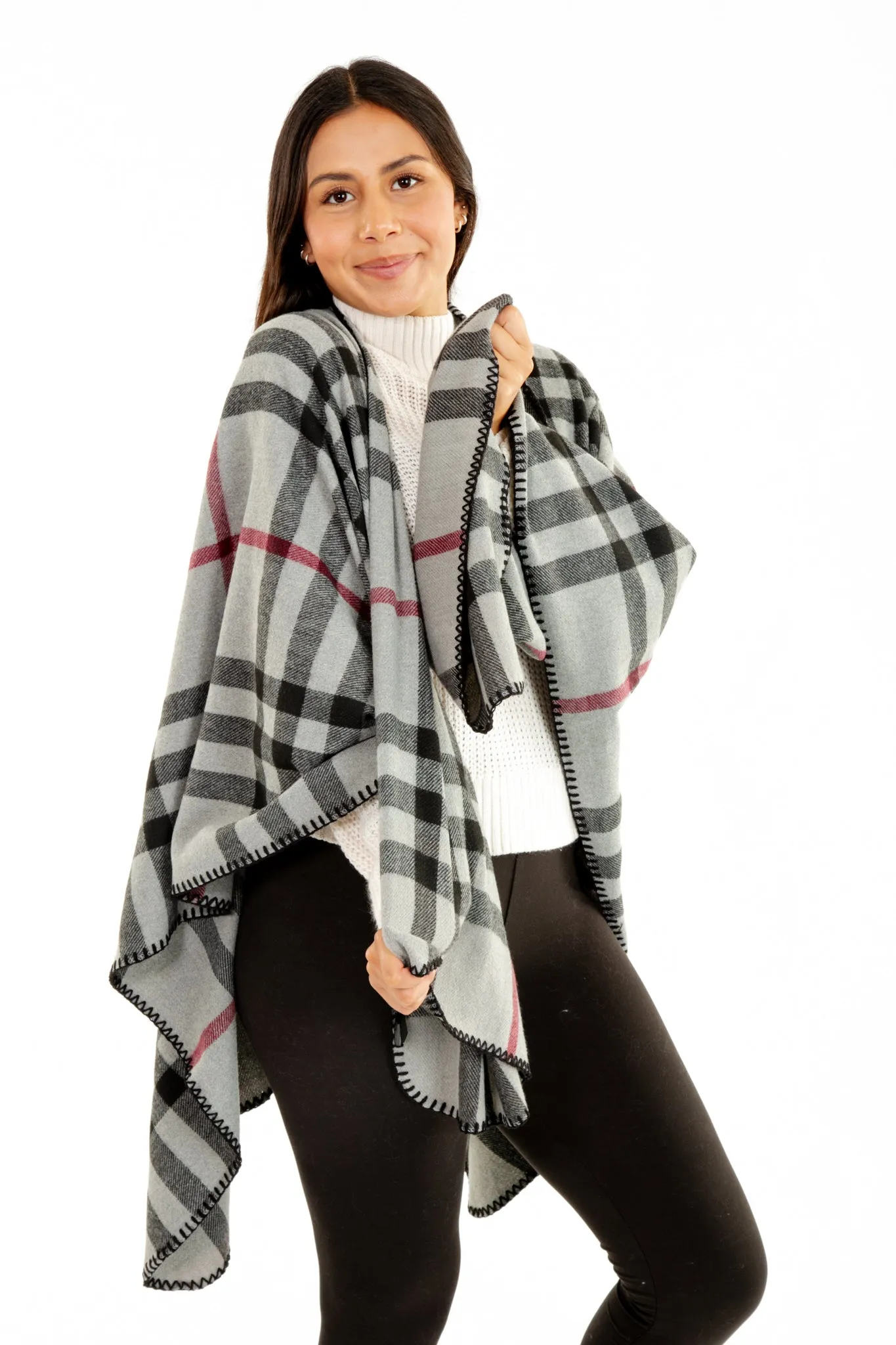 Gracy - Poncho Scarf sold by Just Cozy product image thumbnail 2