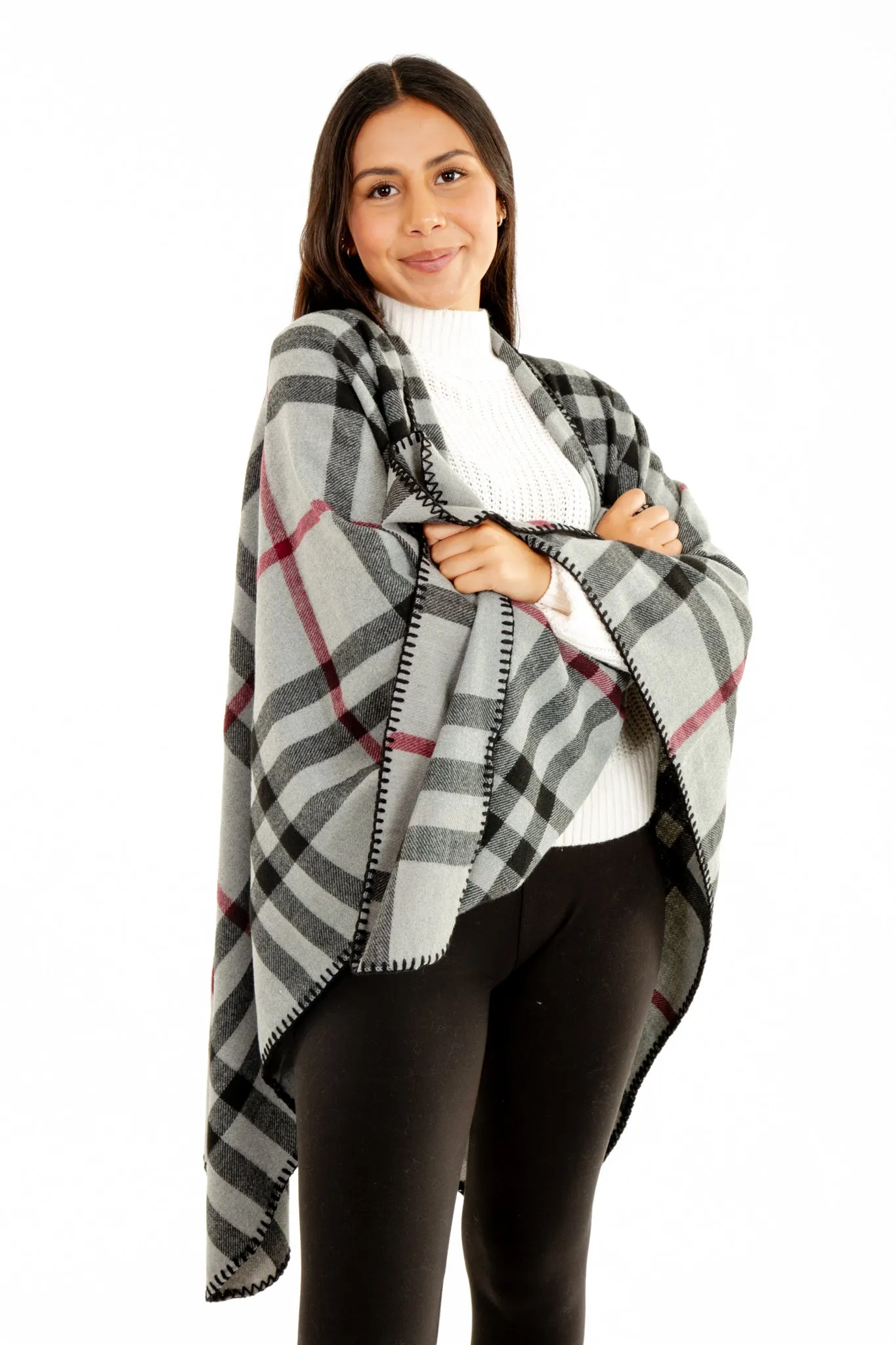 Gracy - Poncho Scarf sold by Just Cozy product image thumbnail 4