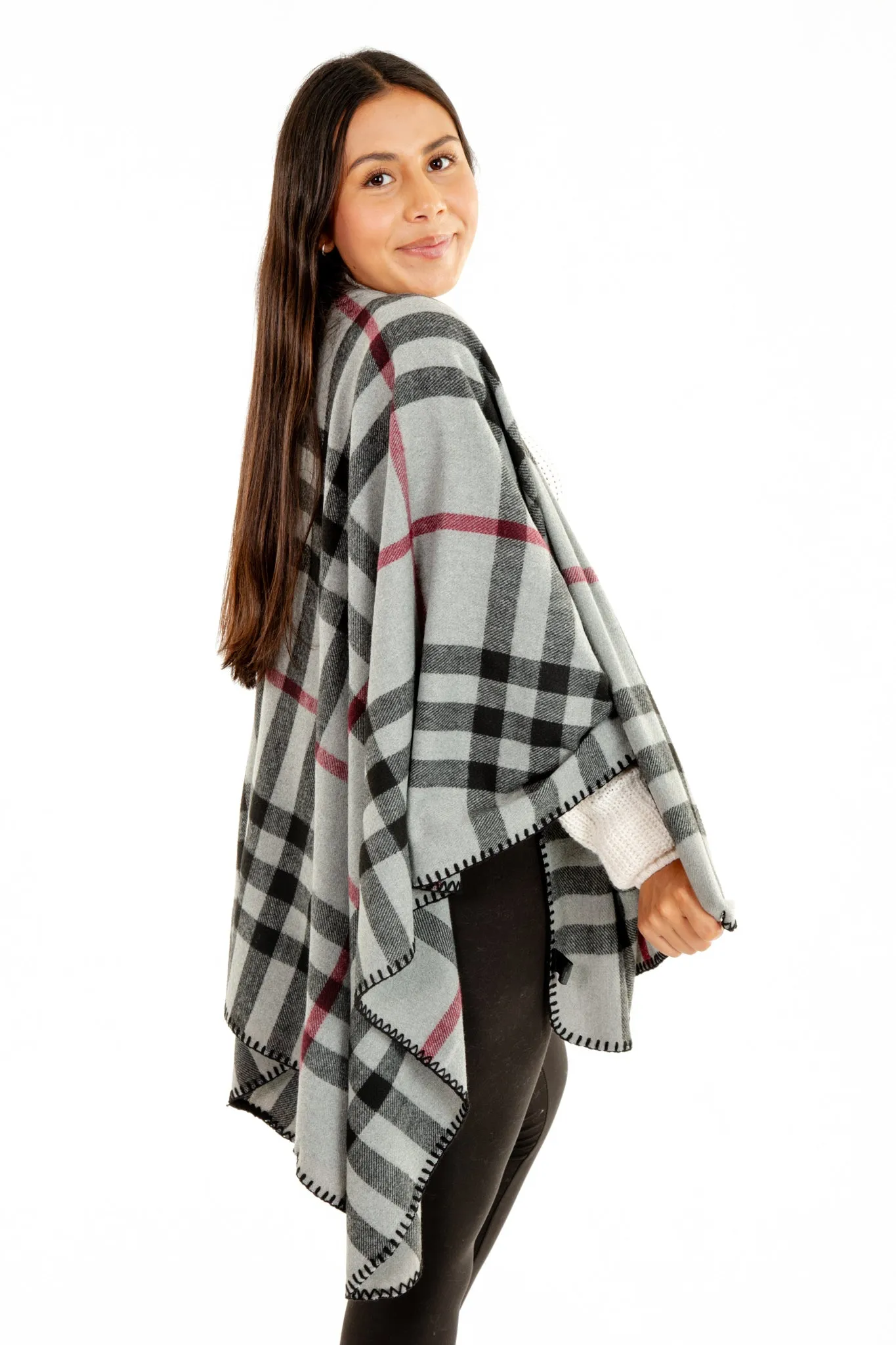 Gracy - Poncho Scarf sold by Just Cozy product image thumbnail 3