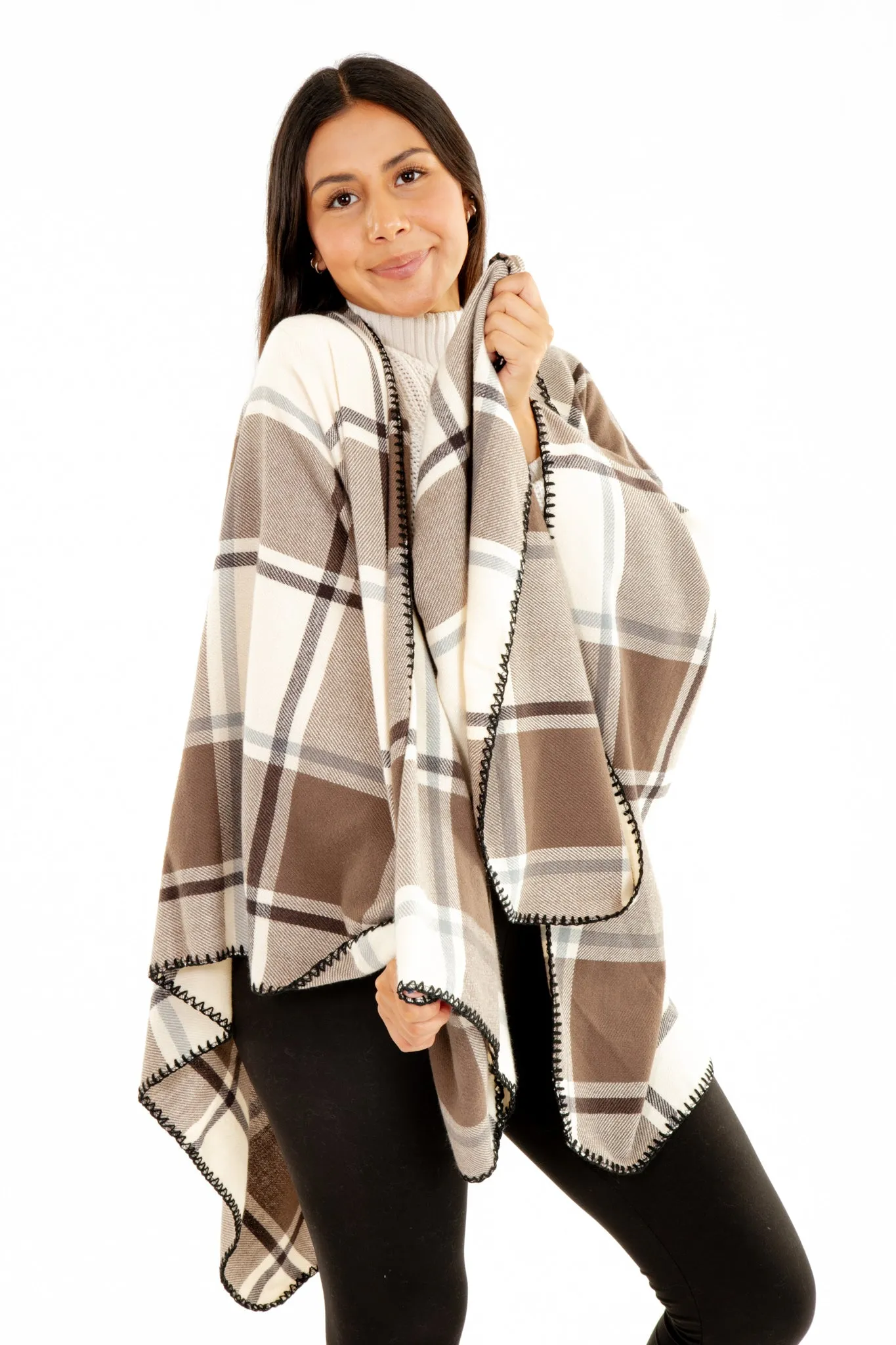 Auroran - Poncho Scarf sold by Just Cozy product image thumbnail 2