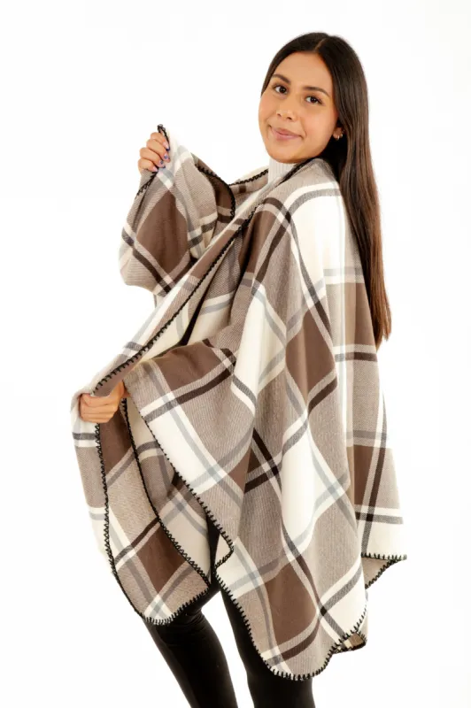 Auroran - Poncho Scarf sold by Just Cozy