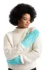 Cyan Blue - Cozy Lined Mittens sold by Just Cozy