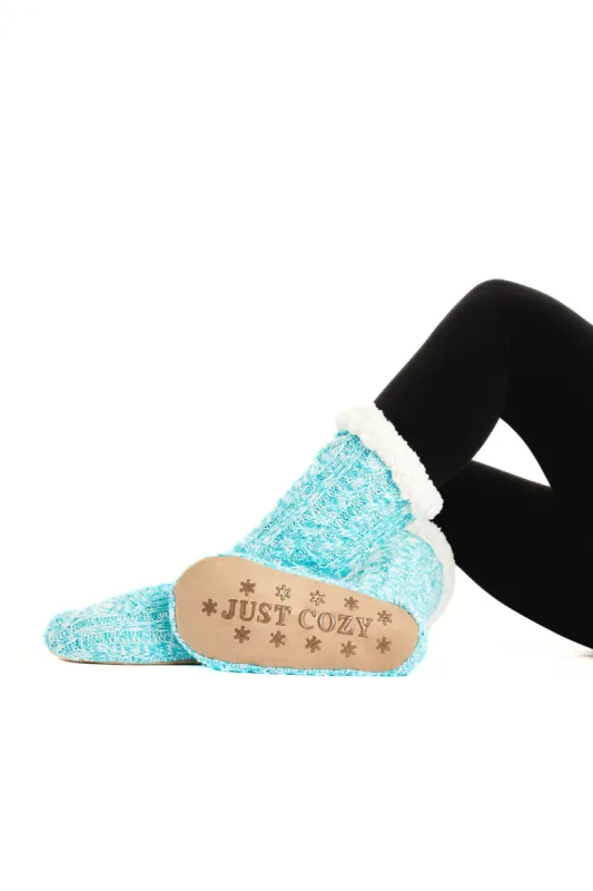 Sky Blue - Cozy Slipper Socks sold by Just Cozy