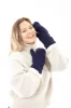 Blue - Cozy Lined Mittens sold by Just Cozy