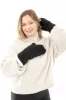 Black - Cozy Lined Mittens sold by Just Cozy