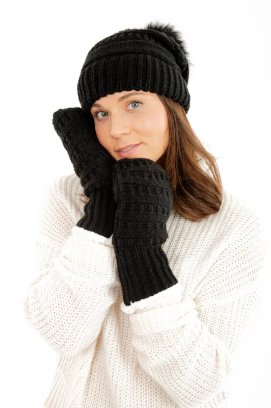 Black - Just Cozy Set sold by Just Cozy
