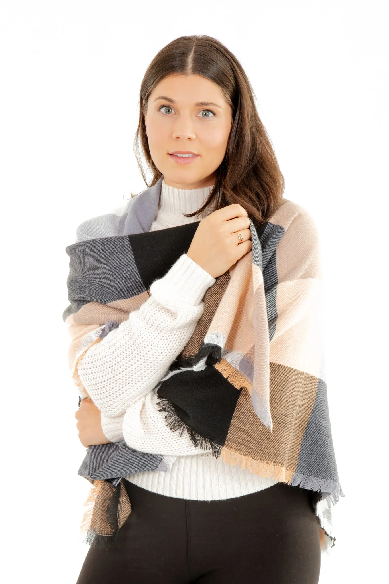 Gabriella - Blanket Scarf sold by Just Cozy