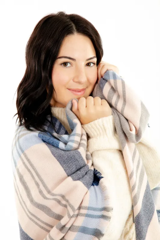 Serenity - Blanket Scarf sold by Just Cozy
