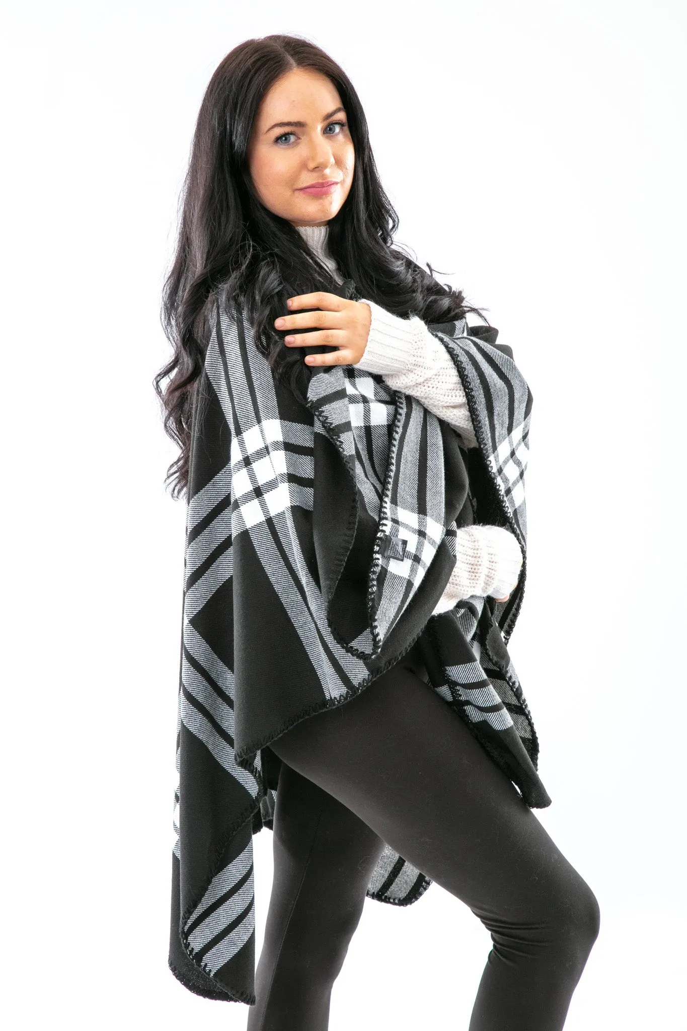 Caishen - Poncho Scarf sold by Just Cozy