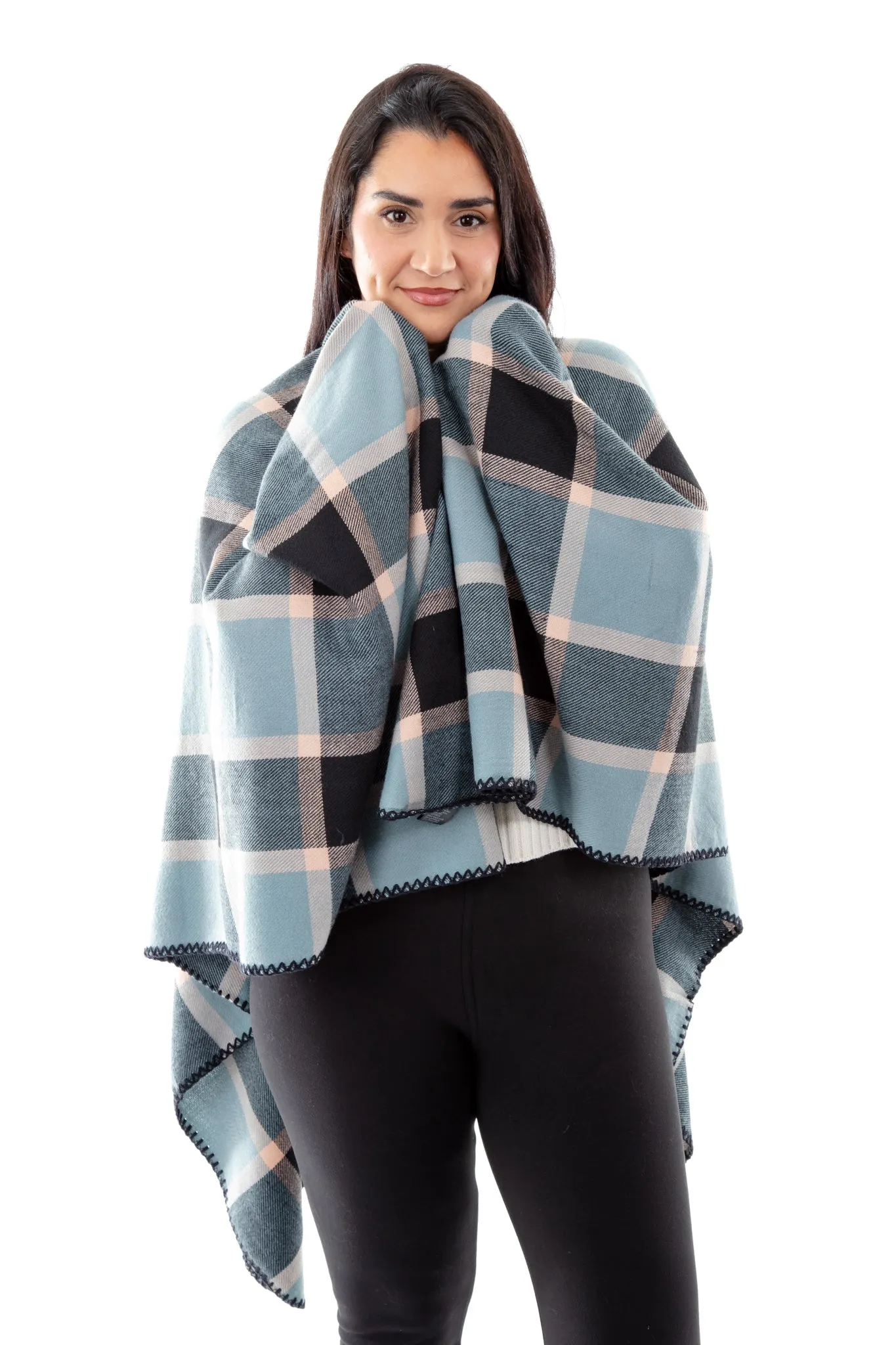 Idalee - Poncho Scarf sold by Just Cozy product image thumbnail 5