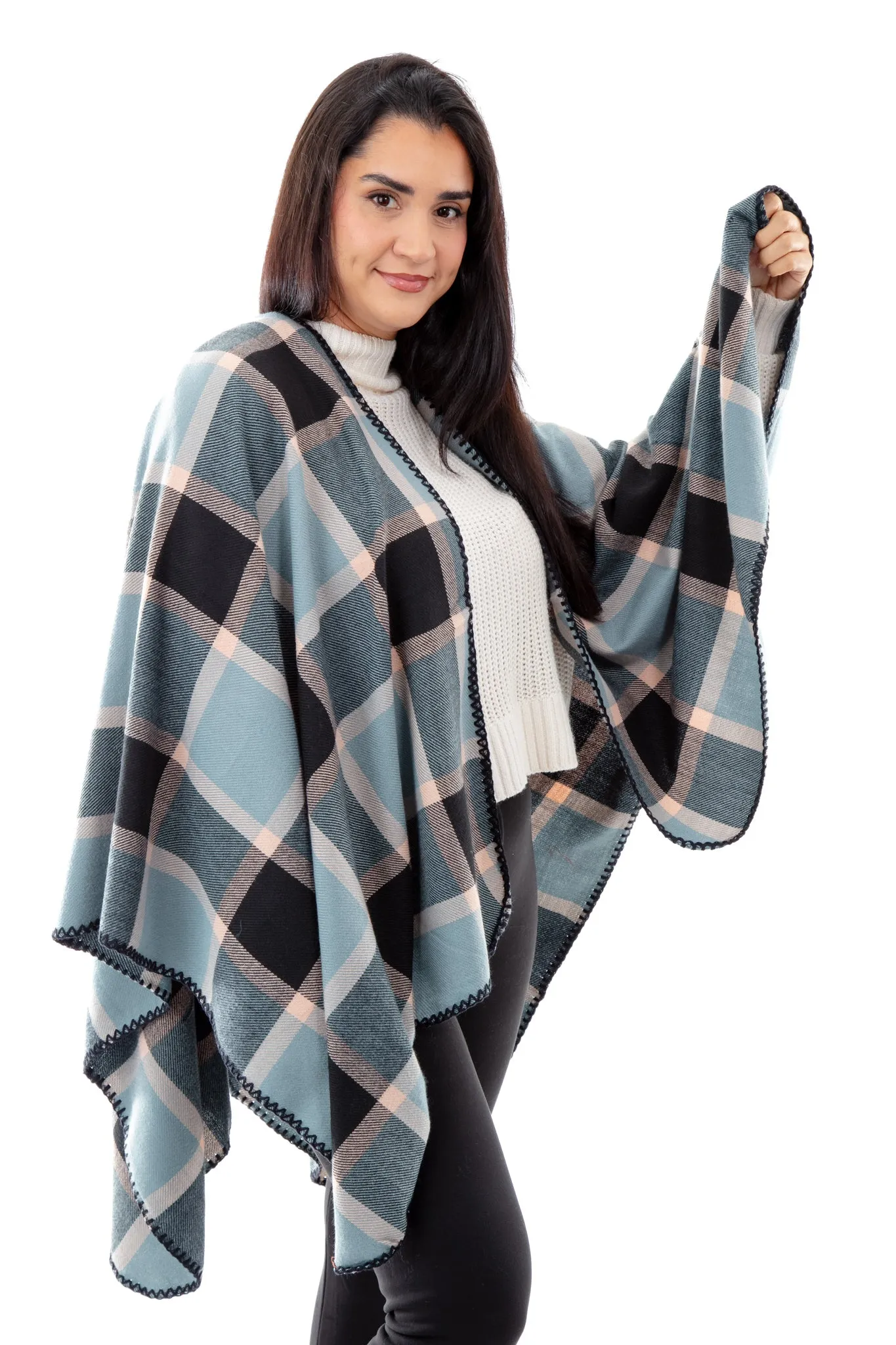 Idalee - Poncho Scarf sold by Just Cozy product image thumbnail 4