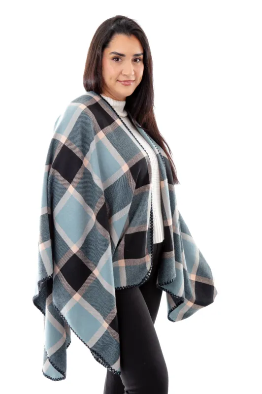 Idalee - Poncho Scarf sold by Just Cozy