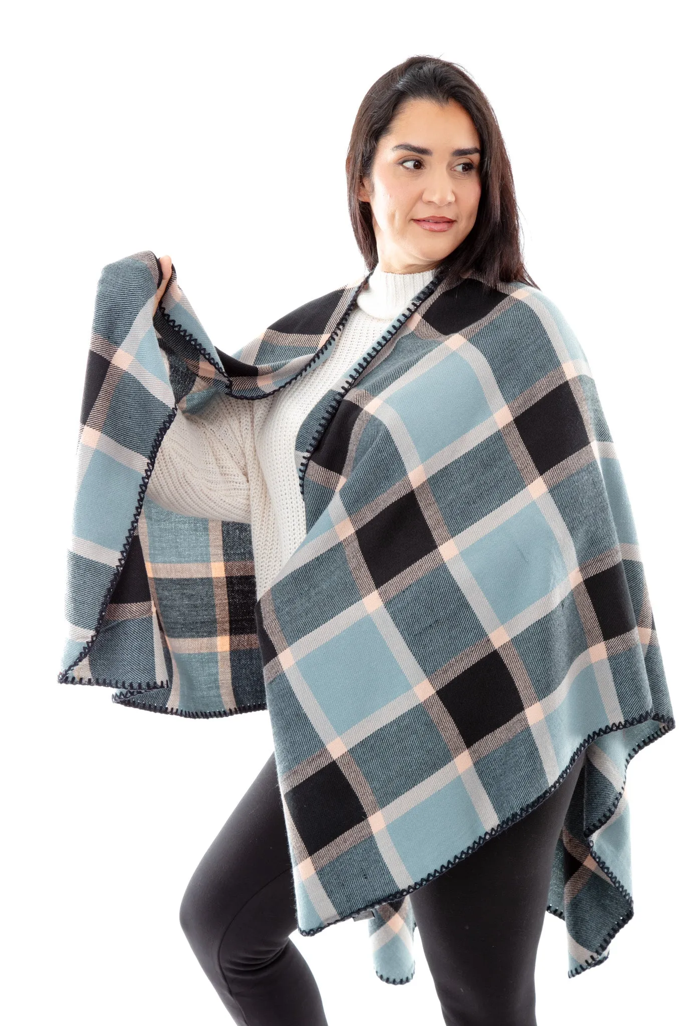 Idalee - Poncho Scarf sold by Just Cozy product image thumbnail 3