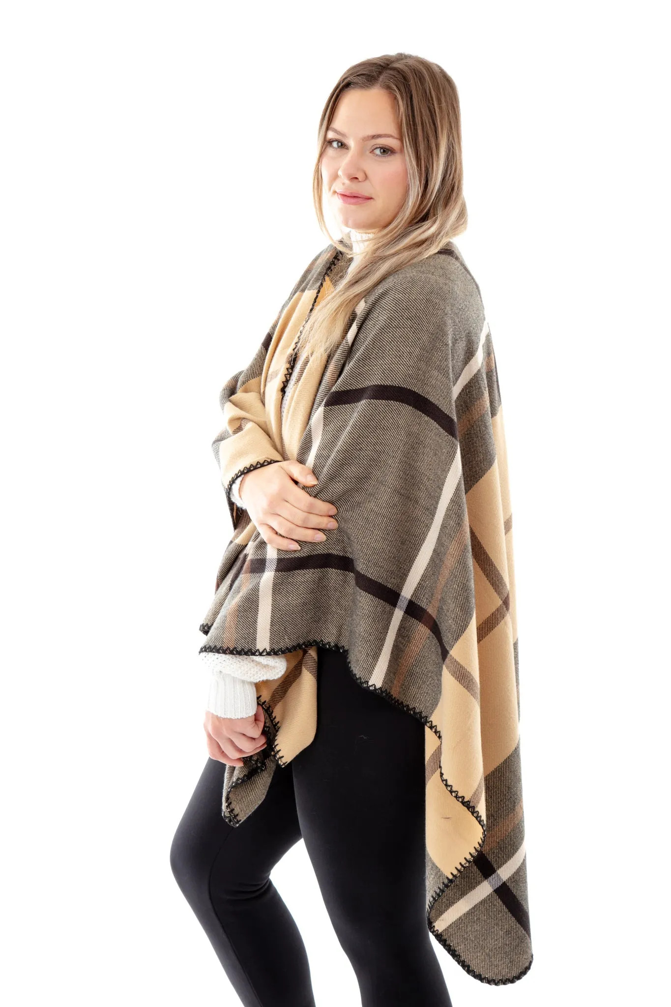 Haimi - Poncho Scarf sold by Just Cozy product image thumbnail 4