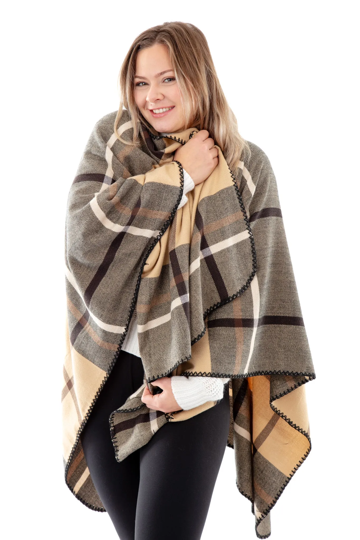 Haimi - Poncho Scarf sold by Just Cozy product image thumbnail 2