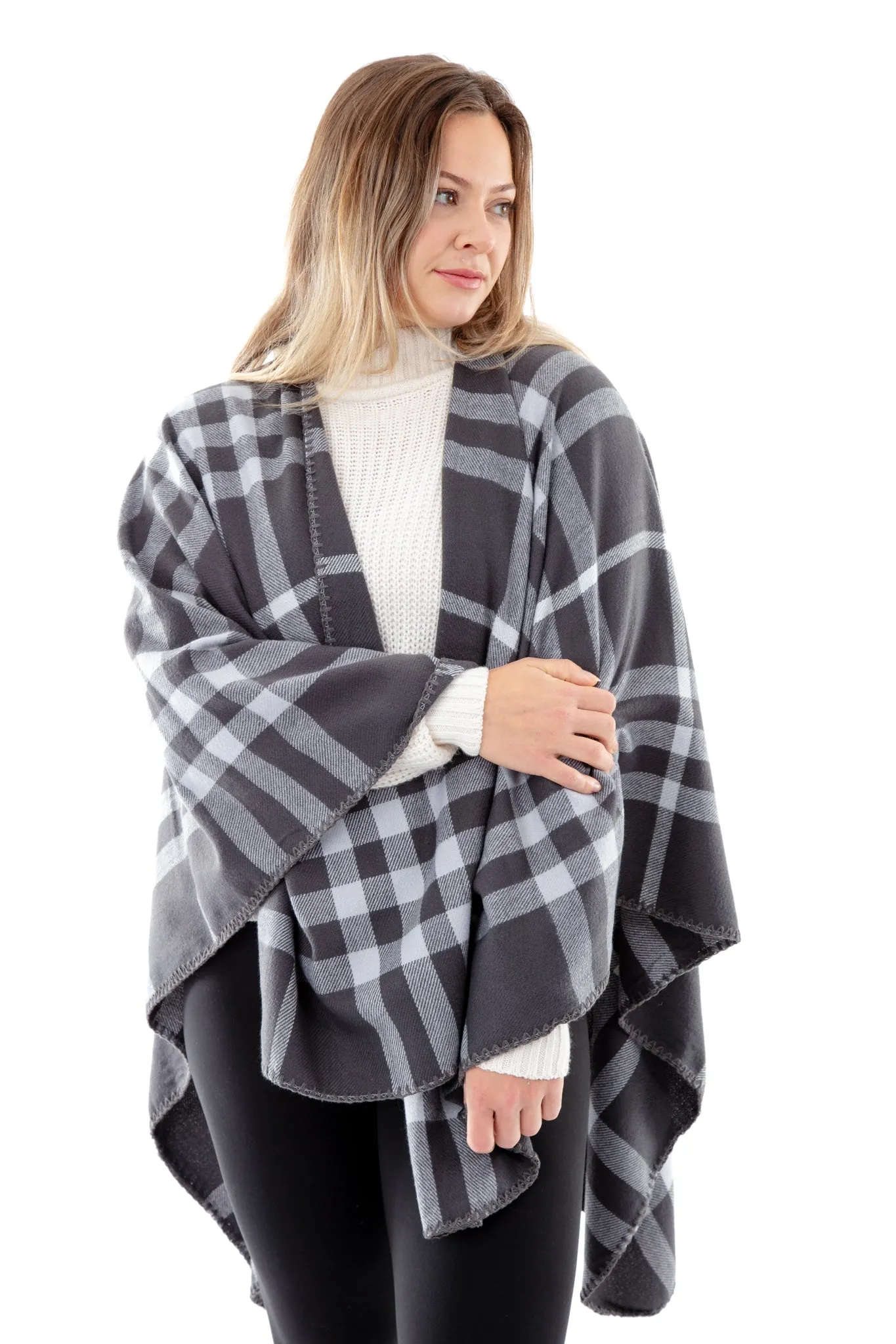 Dacey - Poncho Scarf sold by Just Cozy product image thumbnail 5