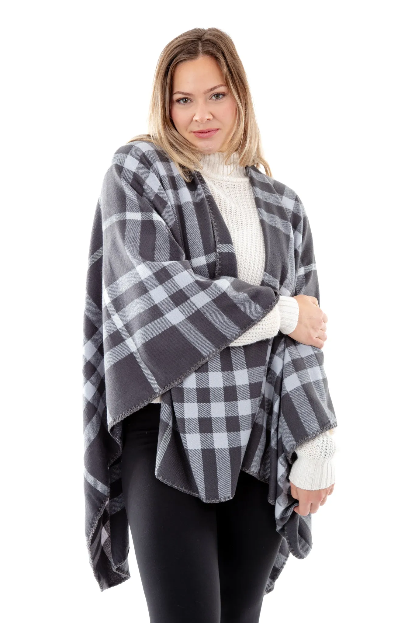 Dacey - Poncho Scarf sold by Just Cozy product image thumbnail 2