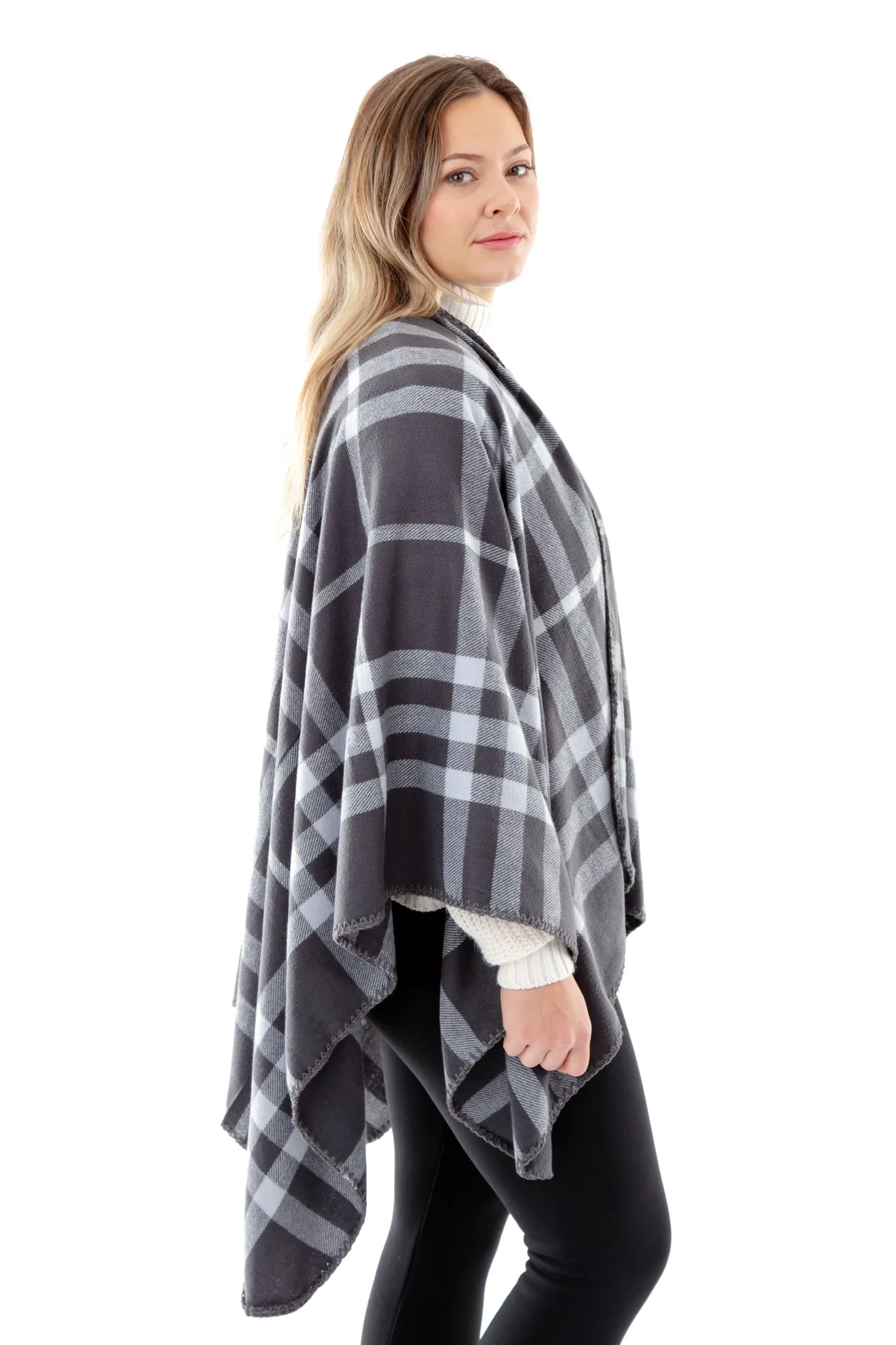Dacey - Poncho Scarf sold by Just Cozy product image thumbnail 3
