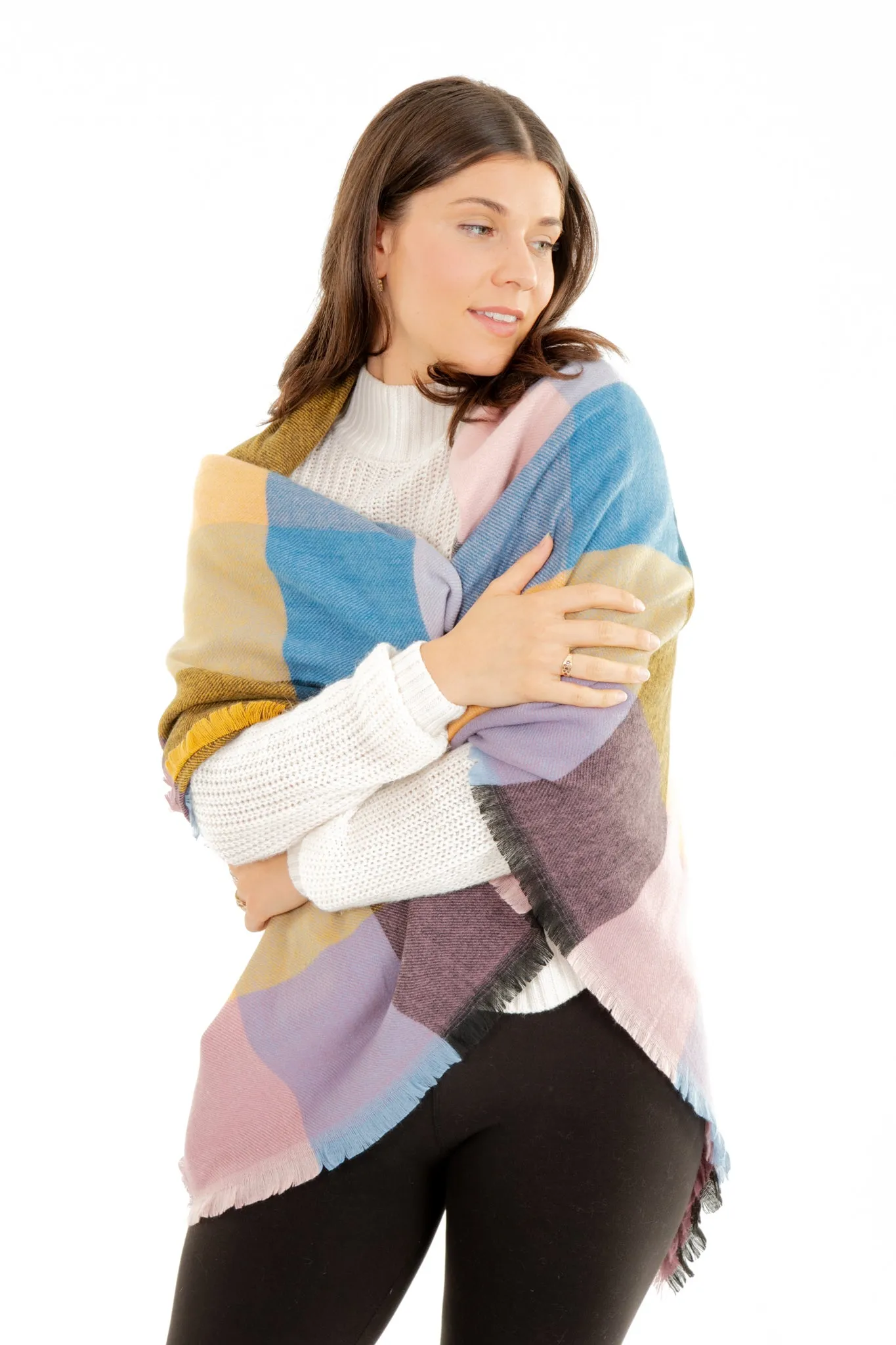 Edaline - Blanket Scarf sold by Just Cozy product image thumbnail 5