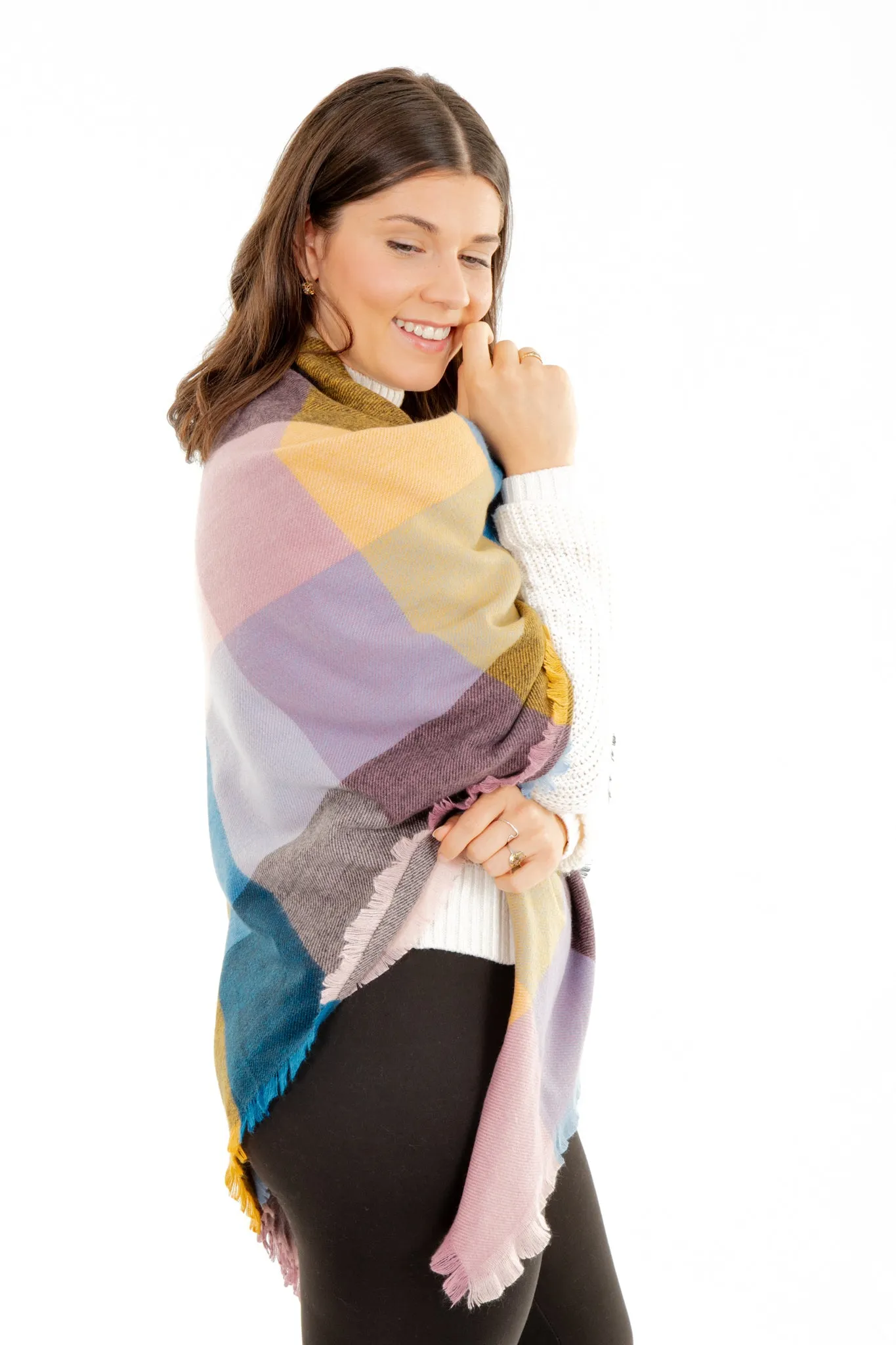 Edaline - Blanket Scarf sold by Just Cozy product image thumbnail 4