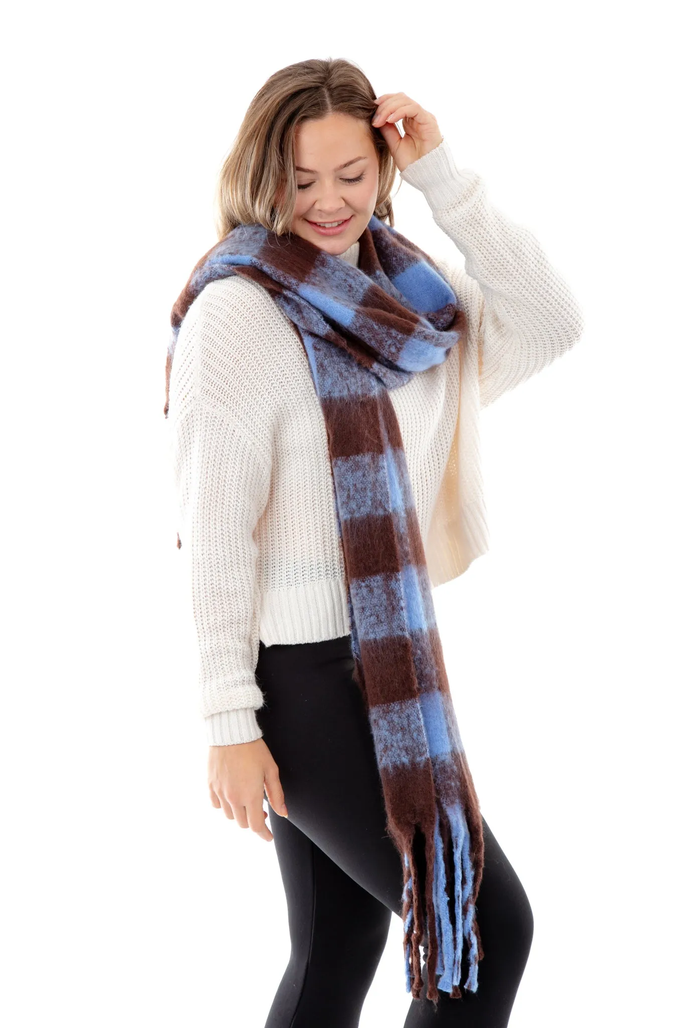 Jaelyn - Bouclé Scarf sold by Just Cozy product image thumbnail 5