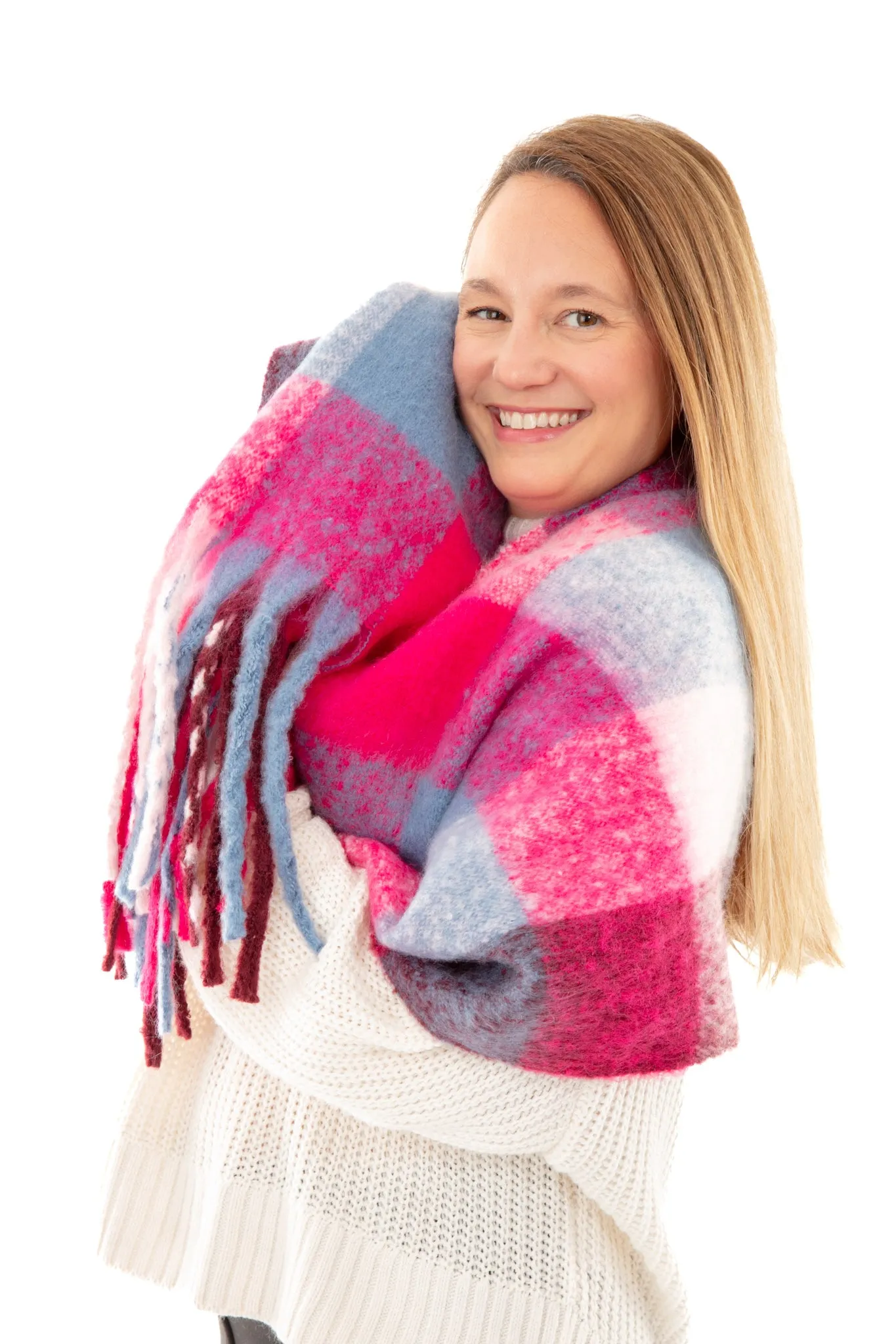 Galinda - Bouclé Scarf sold by Just Cozy product image thumbnail 4