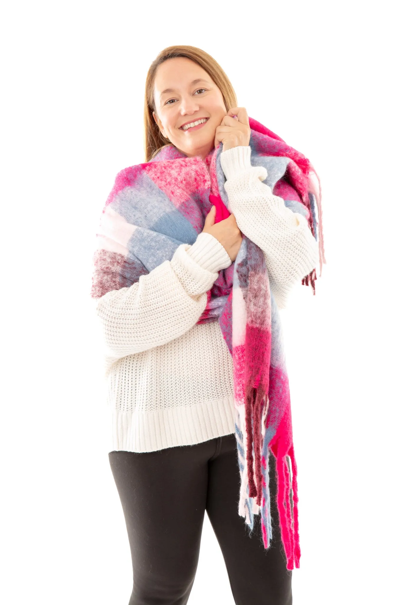 Galinda - Bouclé Scarf sold by Just Cozy product image thumbnail 3