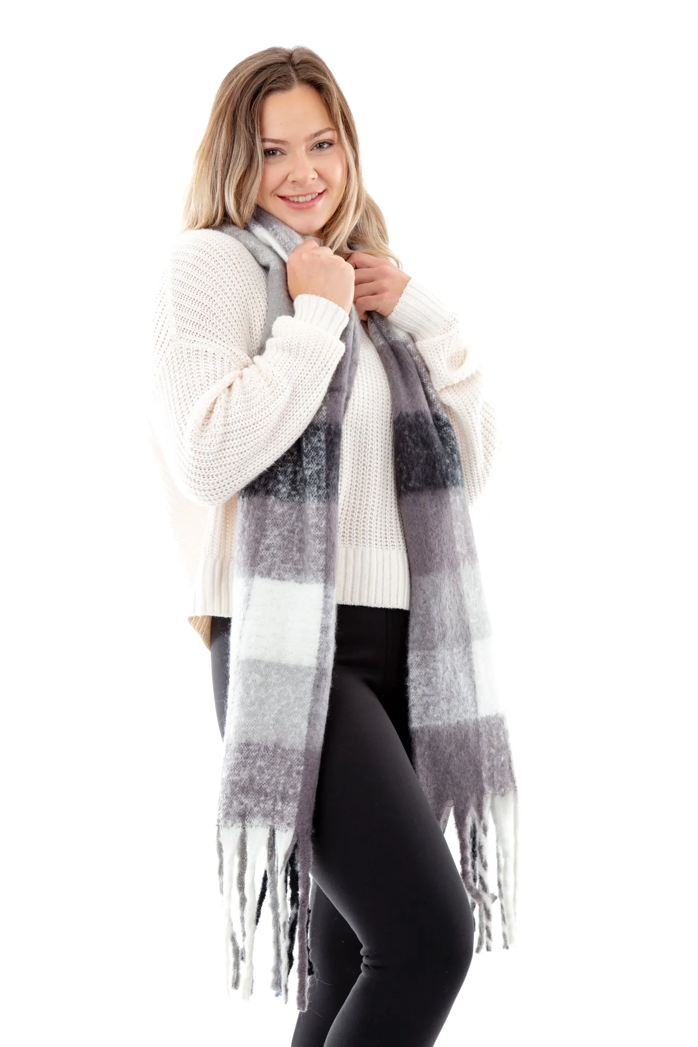 Elsie - Bouclé Scarf sold by Just Cozy