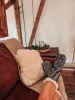 Black & White - Cozy Slipper Socks sold by Just Cozy
