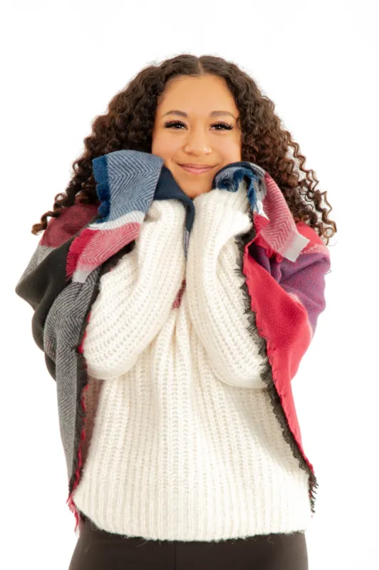 Gaenor - Blanket Scarf sold by Just Cozy