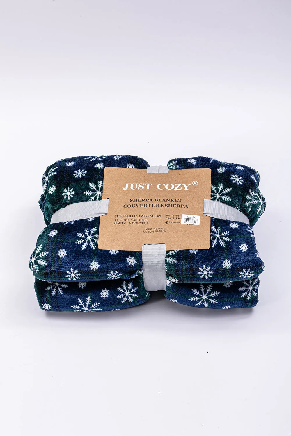 Cozy Christmas - Sherpa Blanket sold by Just Cozy product image thumbnail 2