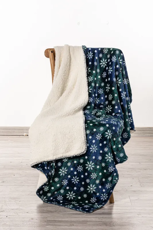 Cozy Christmas - Sherpa Blanket sold by Just Cozy