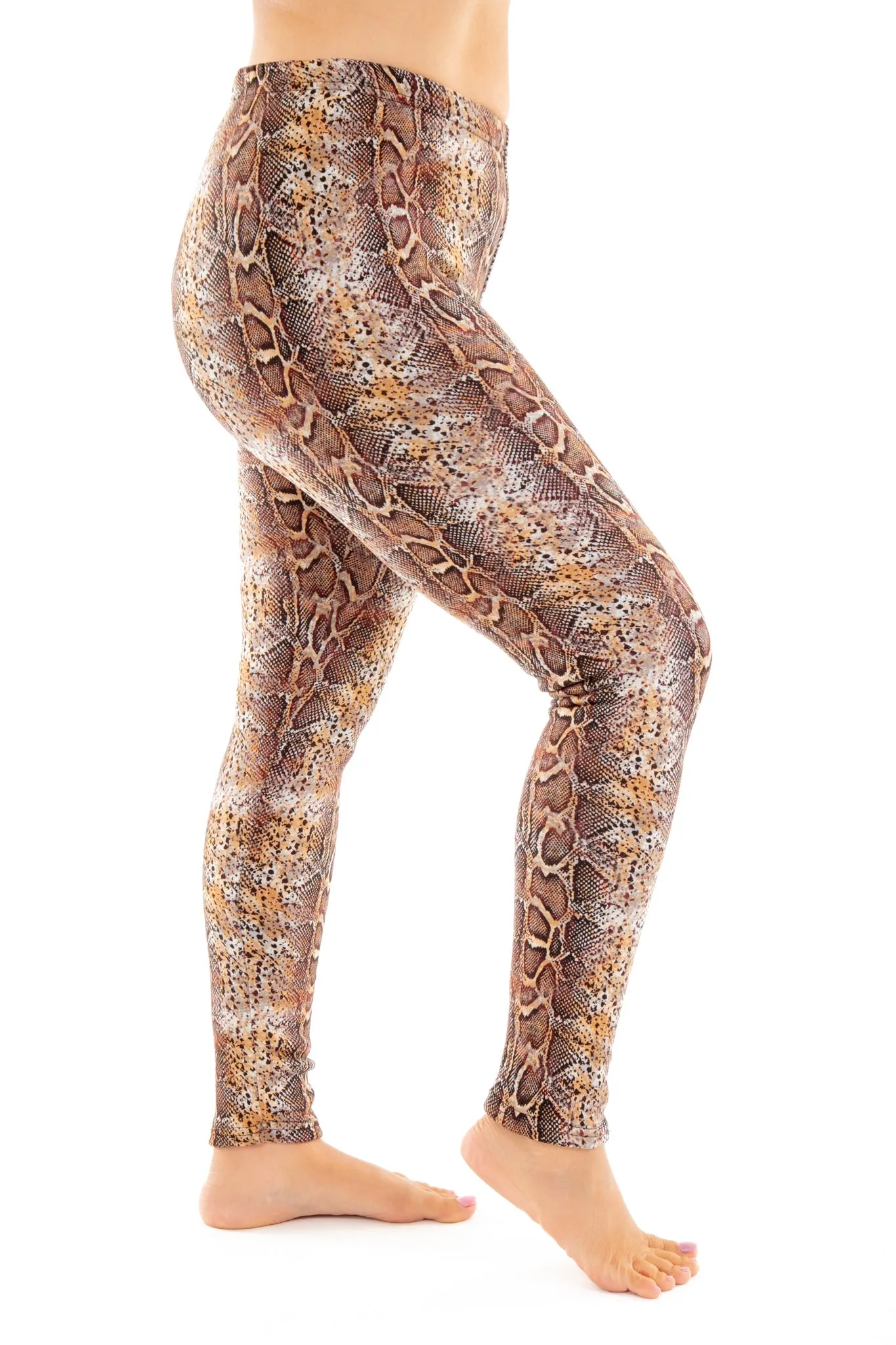 Shiny Snake - Cozy Lined Leggings sold by Just Cozy