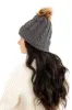 Dark Gray - Cozy Lined Hat sold by Just Cozy