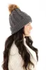 Dark Gray - Cozy Lined Hat sold by Just Cozy