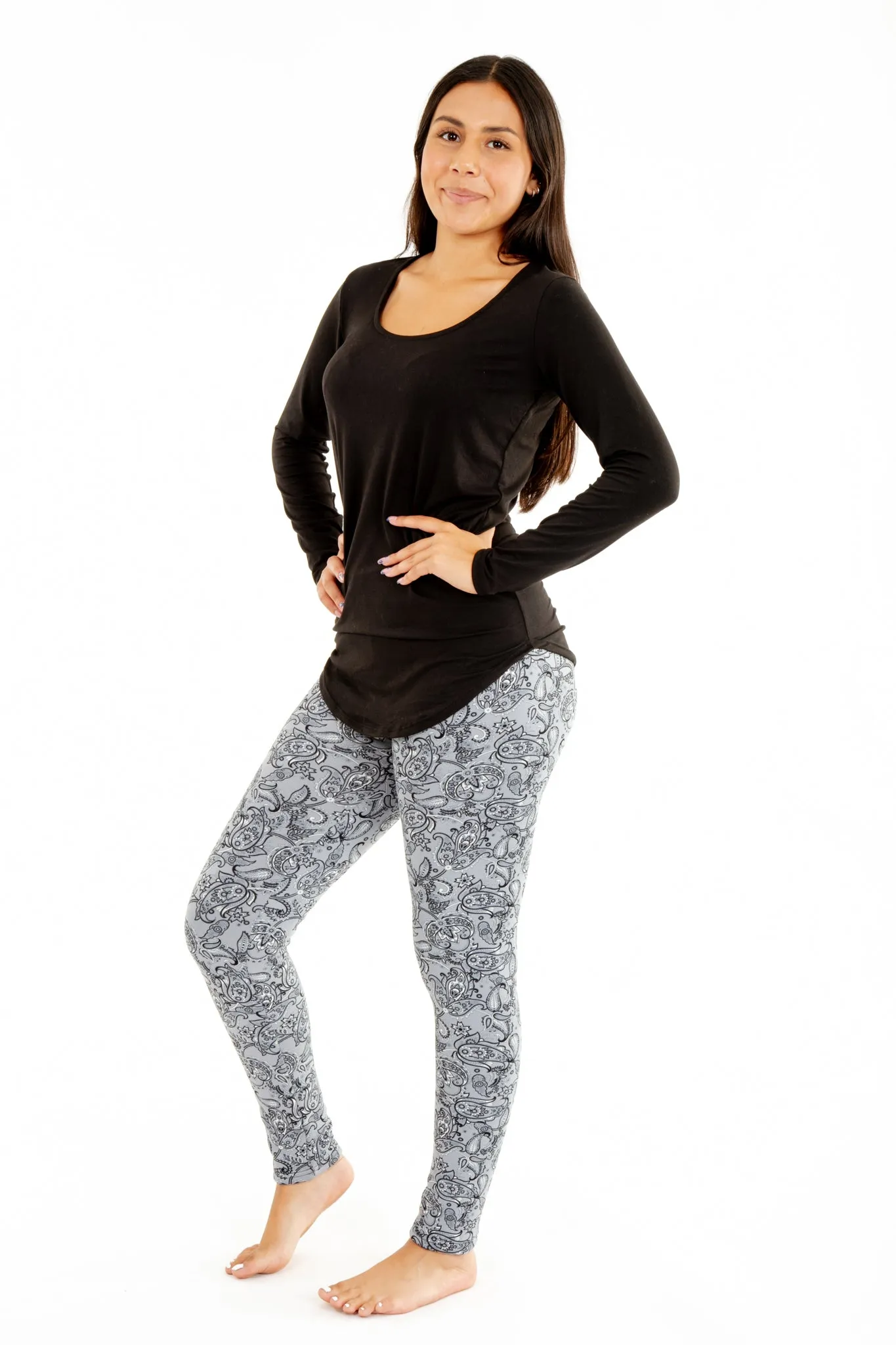 Gray Bloom - Cozy Lined sold by Just Cozy product image thumbnail 2