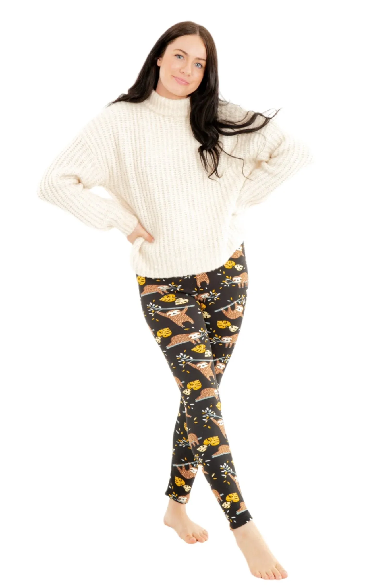 Happy Sloth - Cozy Lined sold by Just Cozy product image thumbnail 2