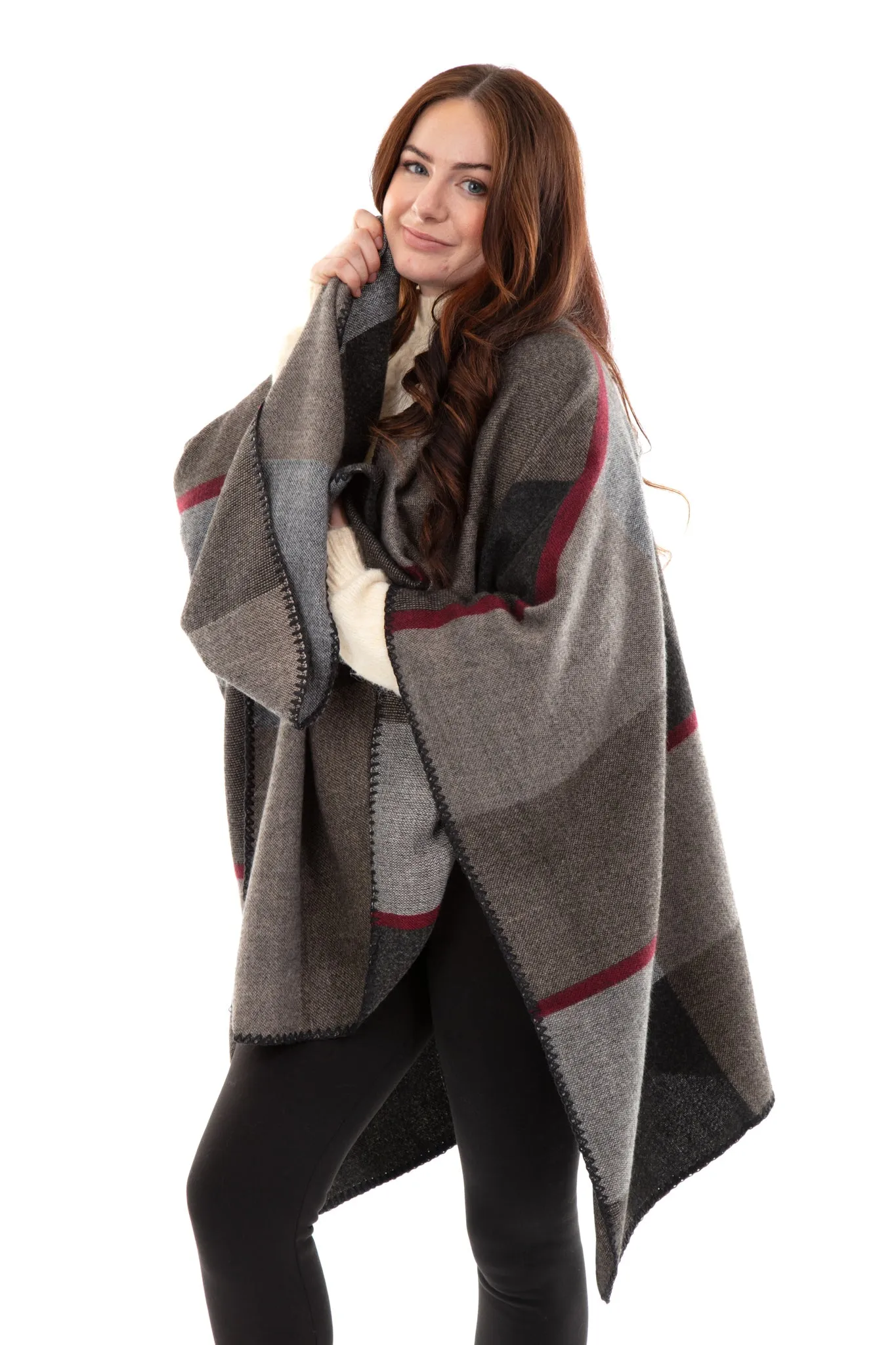 Laisha - Poncho Scarf sold by Just Cozy product image thumbnail 4