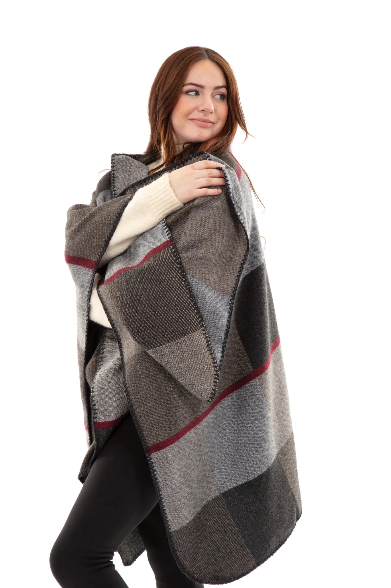 Laisha - Poncho Scarf sold by Just Cozy product image thumbnail 5