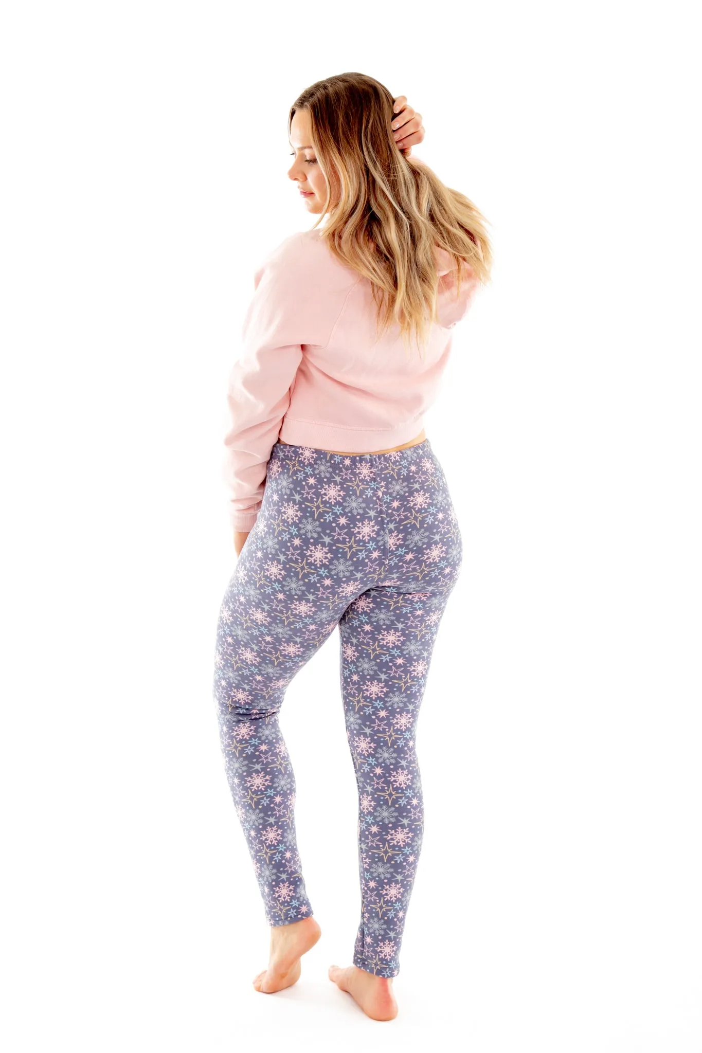 Joy Flakes - Cozy Lined Leggings sold by Just Cozy product image thumbnail 5