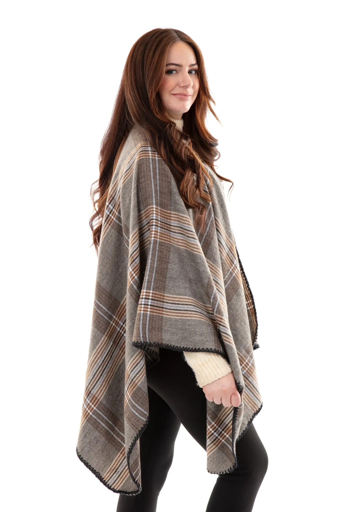 Monique - Poncho Scarf sold by Just Cozy product image thumbnail 3