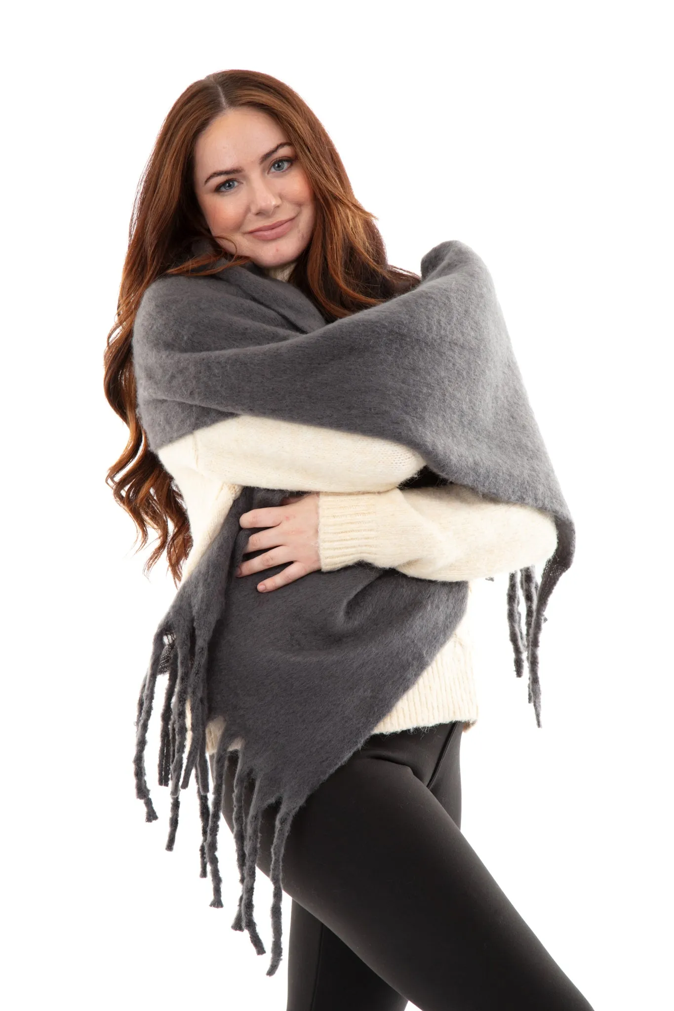 Latanya - Bouclé Scarf sold by Just Cozy