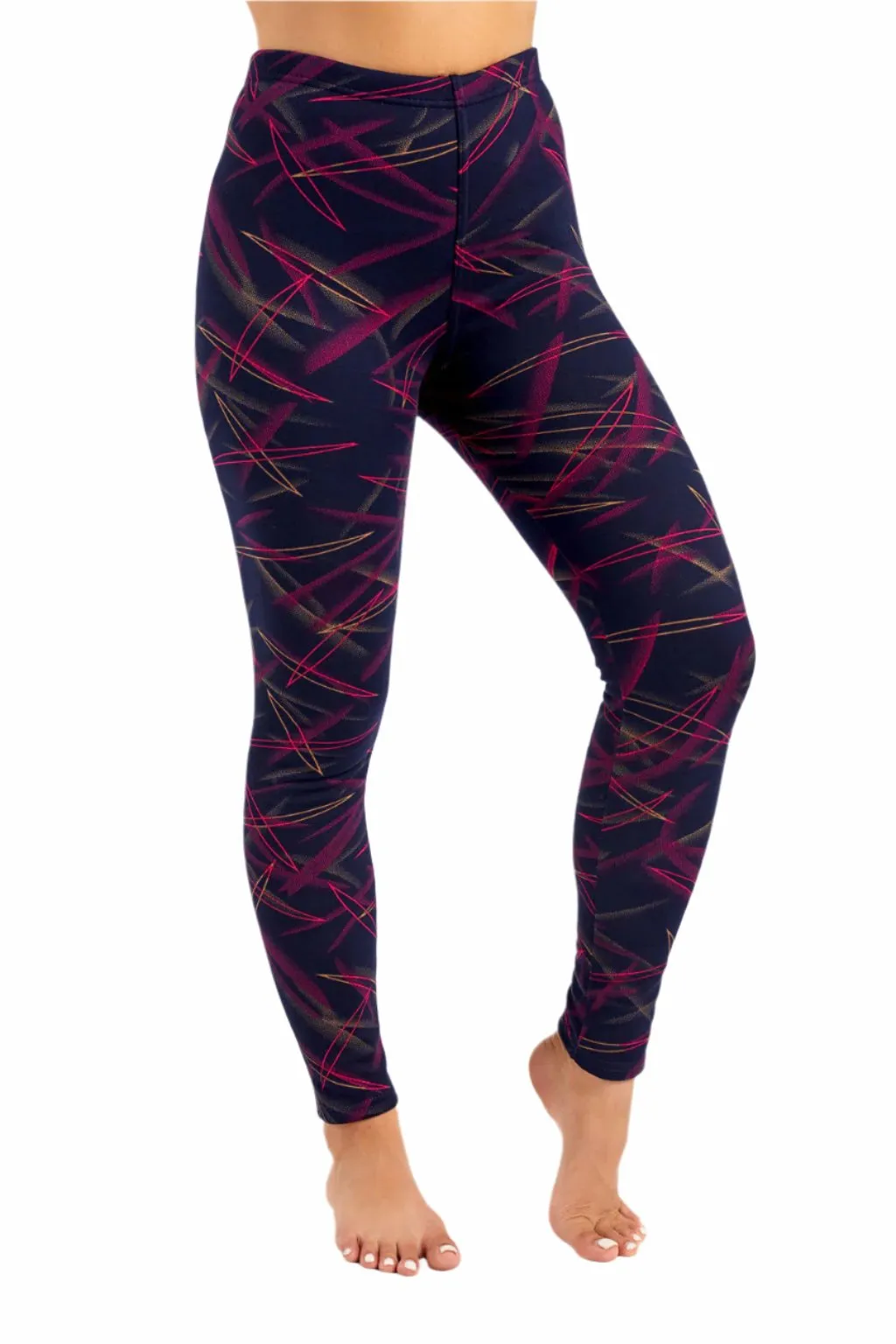 Burgundy Stripes - Cozy Lined sold by Just Cozy