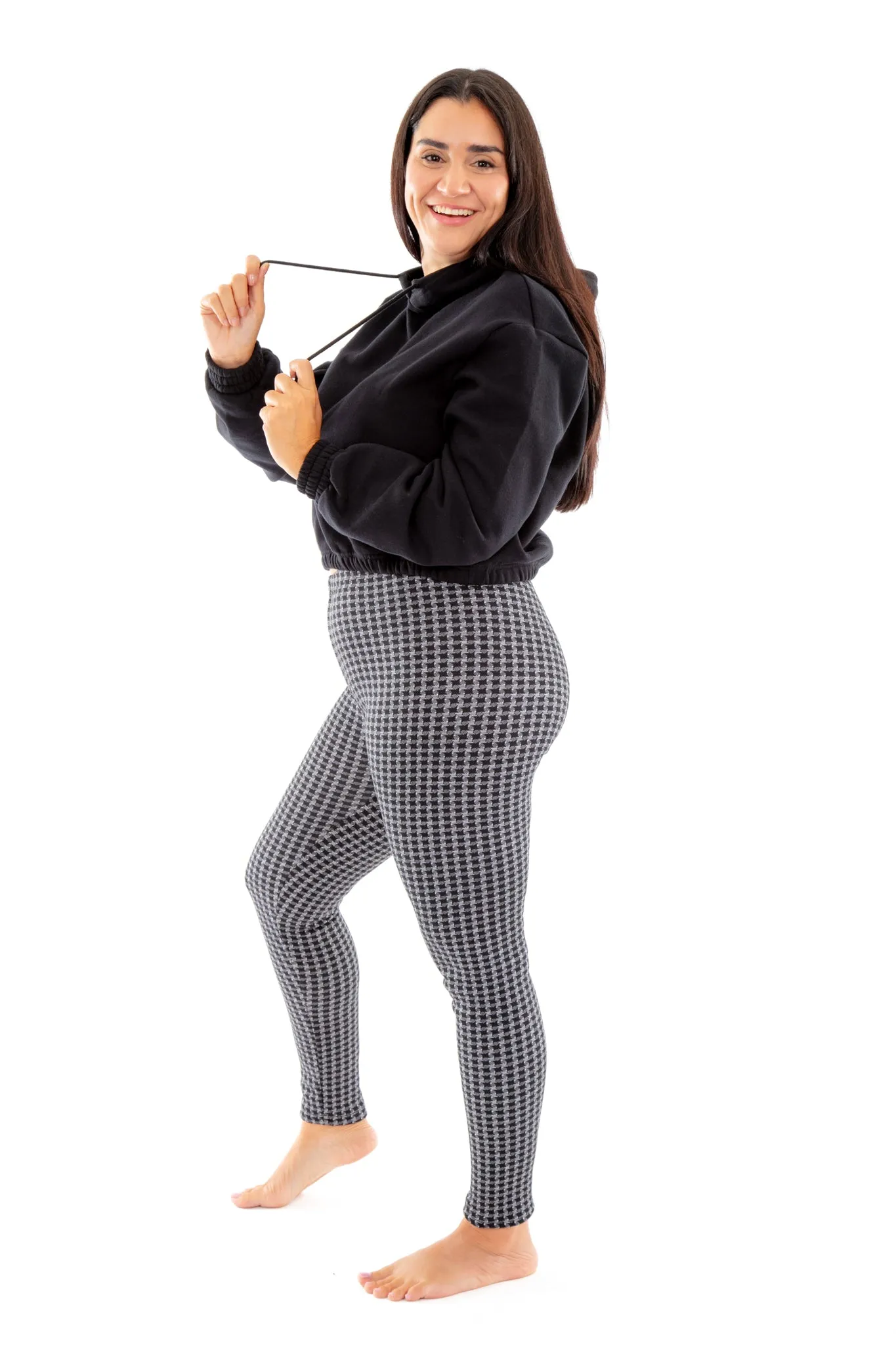 Luxury Stars - Cozy Lined Leggings sold by Just Cozy product image thumbnail 5