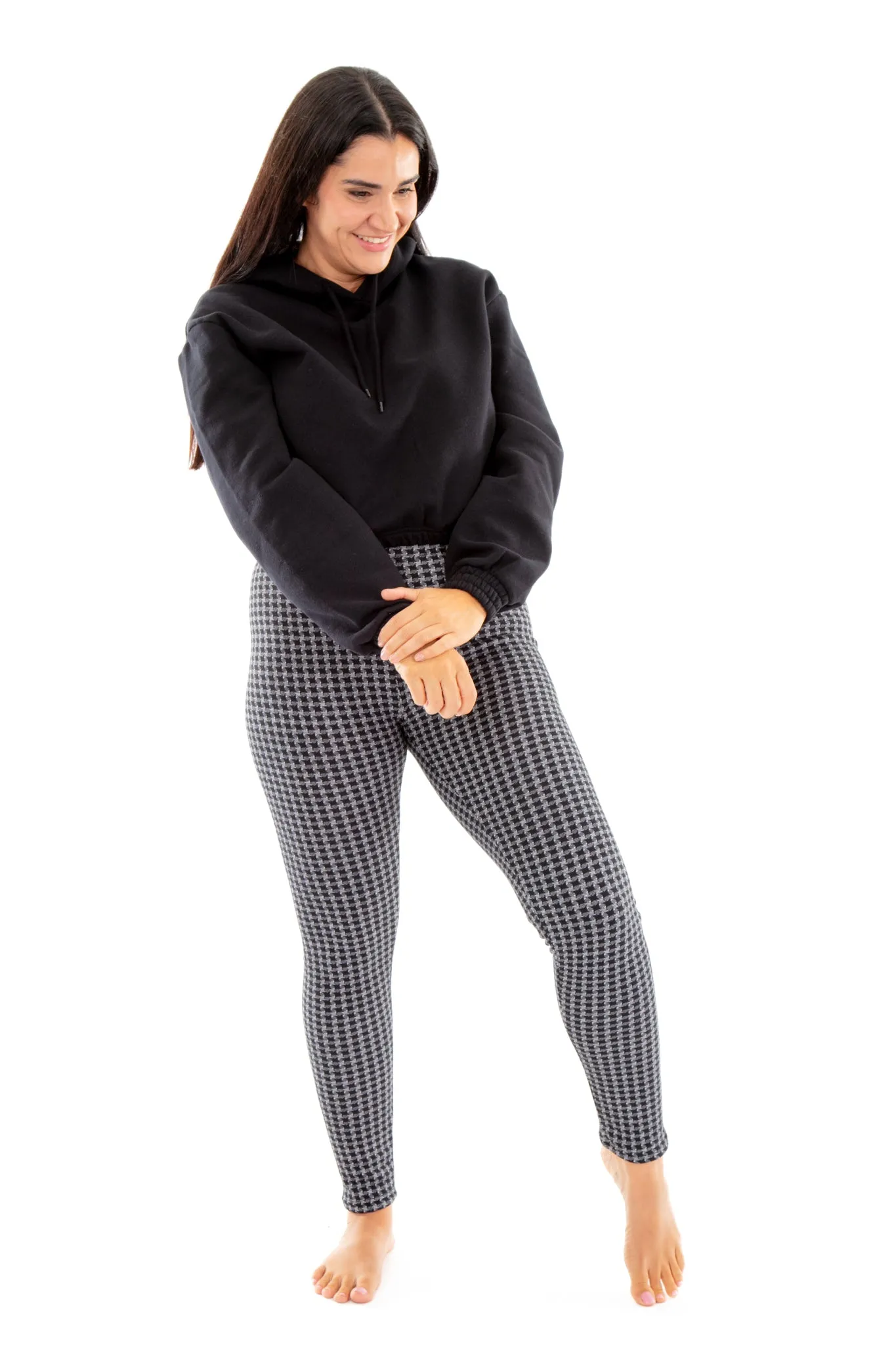 Luxury Stars - Cozy Lined Leggings sold by Just Cozy product image thumbnail 4
