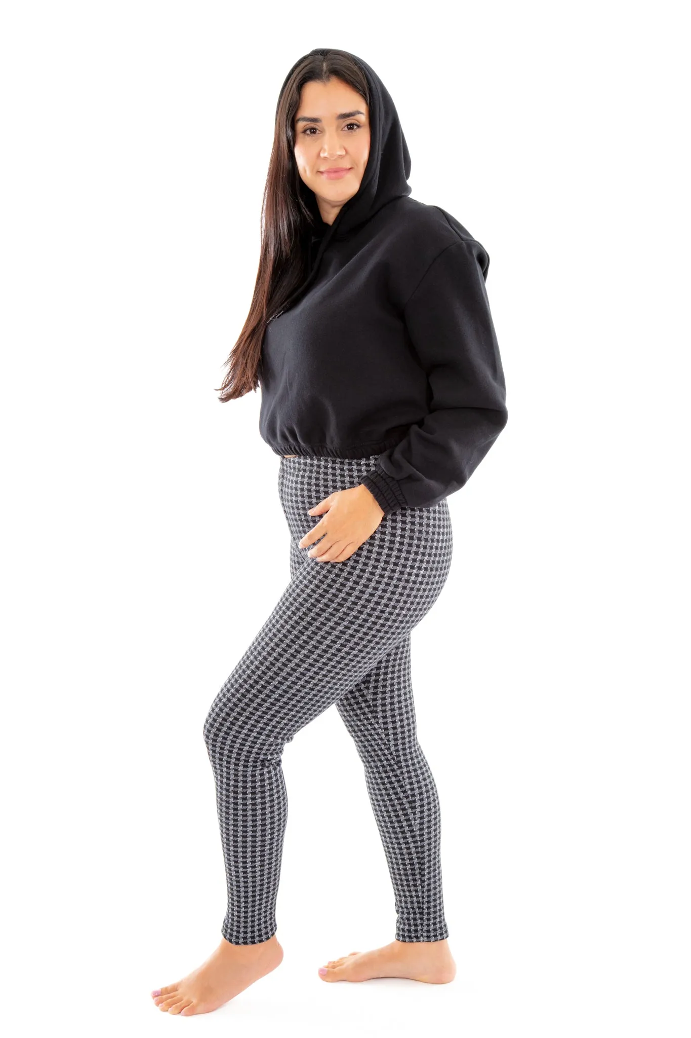 Luxury Stars - Cozy Lined Leggings sold by Just Cozy product image thumbnail 2