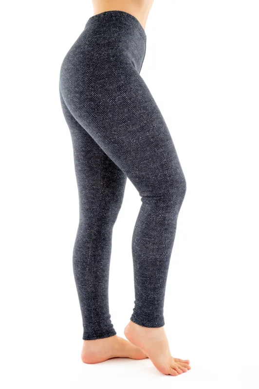 Blue Lines - Cozy Lined Leggings sold by Just Cozy