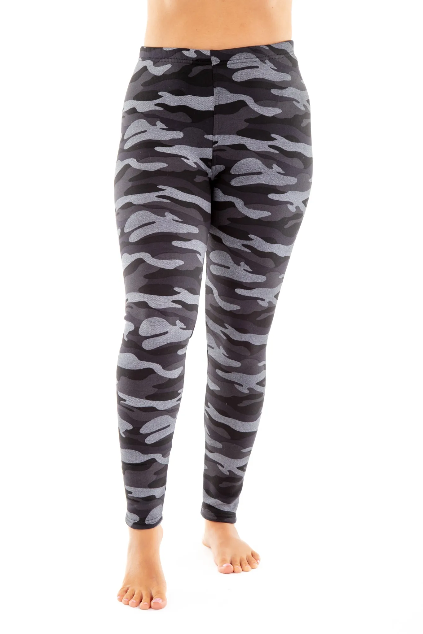 Black & Gray Camo - Cozy Lined sold by Just Cozy